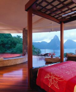 Alternative view of Saint Lucia- Soufrière <br> Hotel Jade Mountain 5* </br>