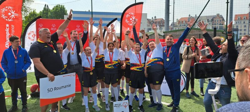 Csmpioni Special Olympics rugby Romania
